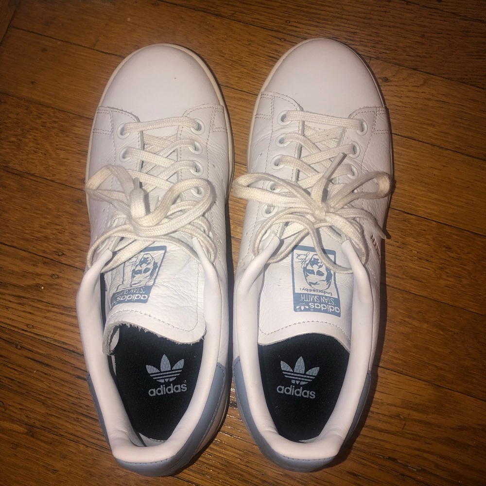 White Women’s Adidas Stan Smiths